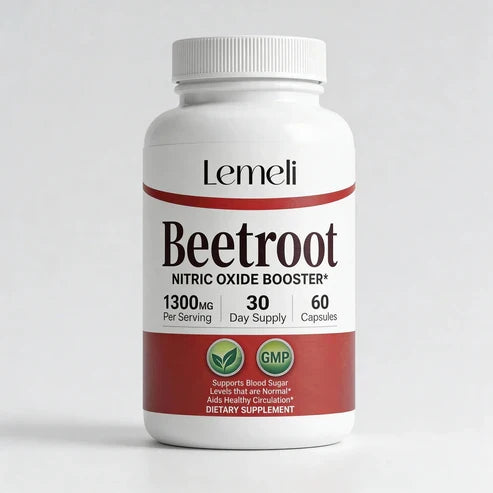 Beetroot 1300mg - Nitric Oxide Booster